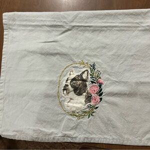 Boston Terrier tea towel